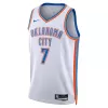 Men's Chet Holmgren #7 Oklahoma City Thunder Swingman NBA Jersey - Association Edition - buybasketballnow