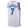 Men's Chet Holmgren #7 Oklahoma City Thunder Swingman NBA Jersey - Association Edition - buybasketballnow