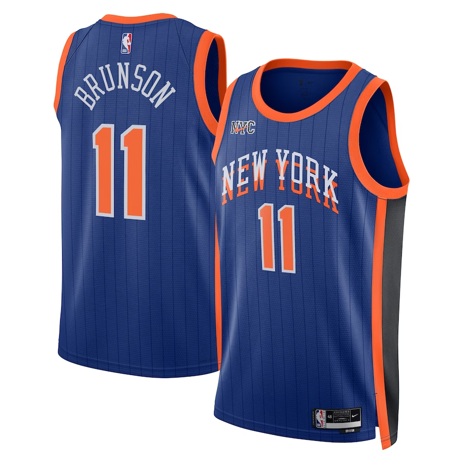 Jalen Brunson #11 New York Knicks Swingman Jersey 2023/24 | Buy ...