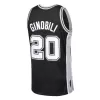 Men's Manu Ginobili #20 San Antonio Spurs Swingman NBA Classic Jersey 2002/03 - buybasketballnow