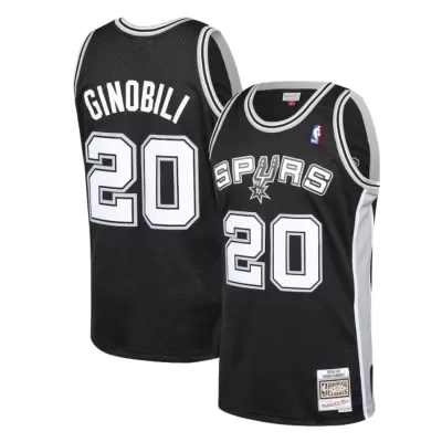 Men's Manu Ginobili #20 San Antonio Spurs Swingman NBA Classic Jersey 2002/03 - buybasketballnow