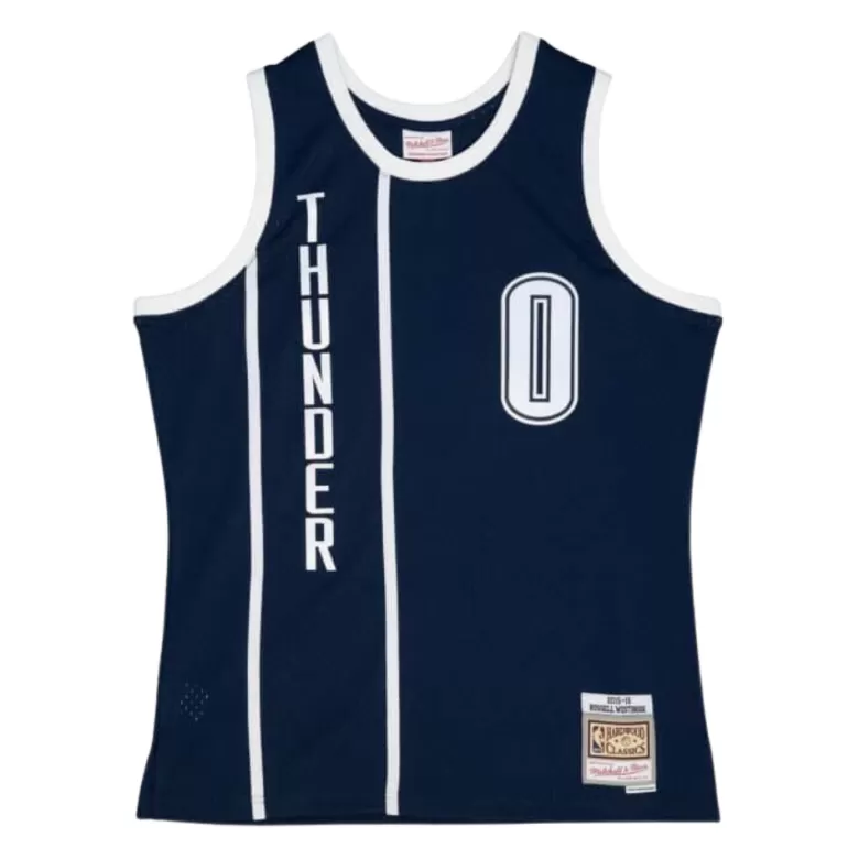 Men's Russell Westbrook #0 Oklahoma City Thunder NBA Classic Jersey 2015/16 - buybasketballnow