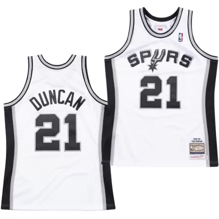 Men's Tim Duncan #21 San Antonio Spurs NBA Classic Jersey 1998/99 - buybasketballnow