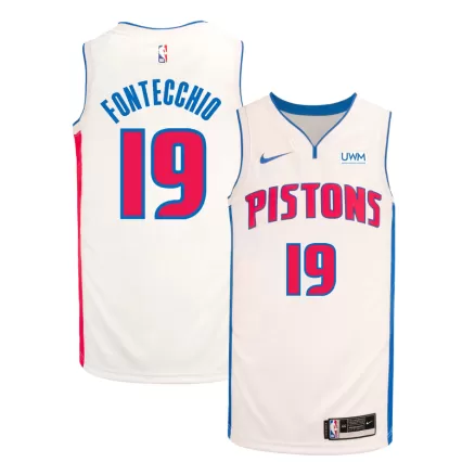 Men's Simone Fontecchio #19 Detroit Pistons Swingman NBA Jersey 2023/24 - buybasketballnow