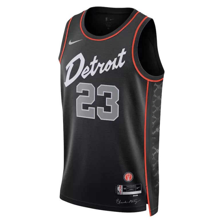 Men's Jaden Ivey #23 Detroit Pistons Swingman NBA Jersey - City Edition 2023/24 - buybasketballnow