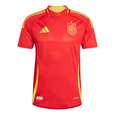 Authentic Spain Home Soccer Jersey Euro 2024 - buybasketballnow