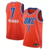 Men's Chet Holmgren #7 Oklahoma City Thunder Swingman NBA Jersey - Statement Edition - buybasketballnow