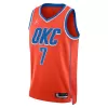 Men's Chet Holmgren #7 Oklahoma City Thunder Swingman NBA Jersey - Statement Edition - buybasketballnow