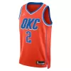 Men's Shai Gilgeous-Alexander #2 Oklahoma City Thunder Swingman NBA Jersey - Statement Edition - buybasketballnow