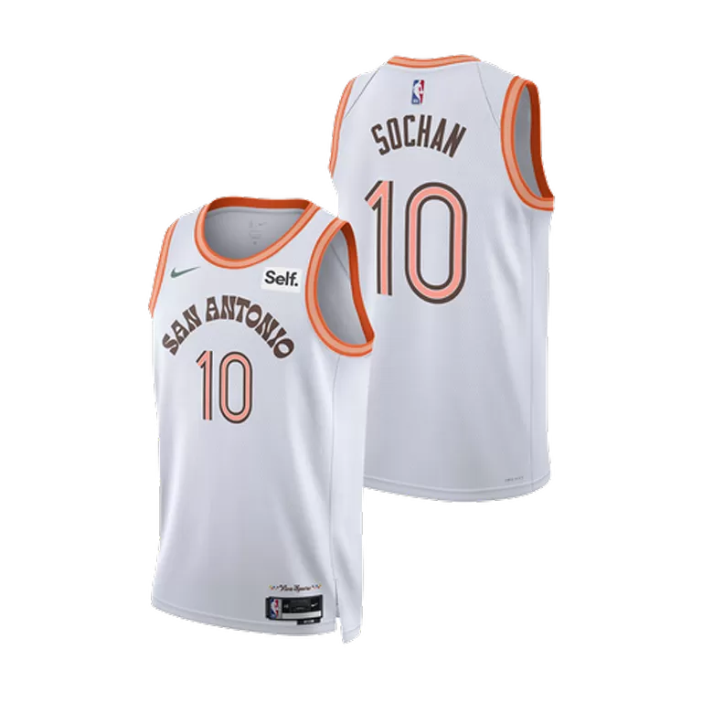 Men's Jeremy Sochan #10 San Antonio Spurs Swingman NBA Jersey - City Edition 2023/24 - buybasketballnow