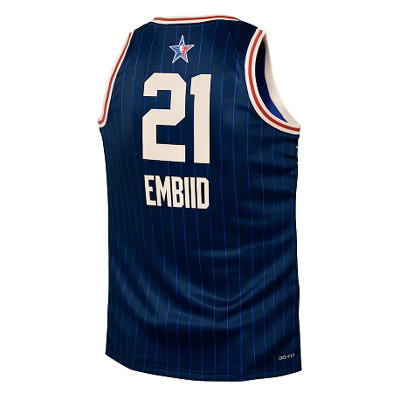 Kids's Joel Embiid #21 All TEAM Swingman NBA Jersey 2024 - buybasketballnow