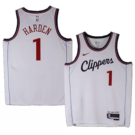 Men's James Harden #1 Los Angeles Clippers NBA Jersey - Association Edition2024/25 - buybasketballnow