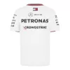 Mercedes AMG Petronas F1 Racing Team White T-Shirt 2024 - buybasketballnow