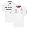 Mercedes AMG Petronas F1 Racing Team White T-Shirt 2024 - buybasketballnow