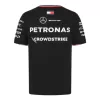 Mercedes AMG Petronas F1 Racing Team Black T-Shirt 2024 - buybasketballnow