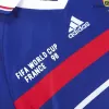 Retro ZIDANE #10 1998 France World Cup Home Soccer Jersey - buybasketballnow