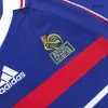 Retro ZIDANE #10 1998 France World Cup Home Soccer Jersey - buybasketballnow