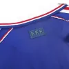 Retro ZIDANE #10 1998 France World Cup Home Soccer Jersey - buybasketballnow