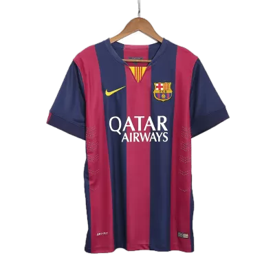 Retro 2014/15 Barcelona Home Soccer Jersey - buybasketballnow