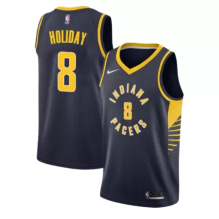 Men's Justin Holiday #8 Indiana Pacers NBA Jersey - Icon Edition 2019/20 - buybasketballnow