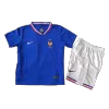 Kid's France Home Soccer Jersey Kit(Jersey+Shorts+Socks) Euro 2024 - buybasketballnow