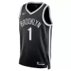 Men's Mikal Bridges #1 Brooklyn Nets Swingman NBA Jersey - Icon Edition 2022/23 - buybasketballnow