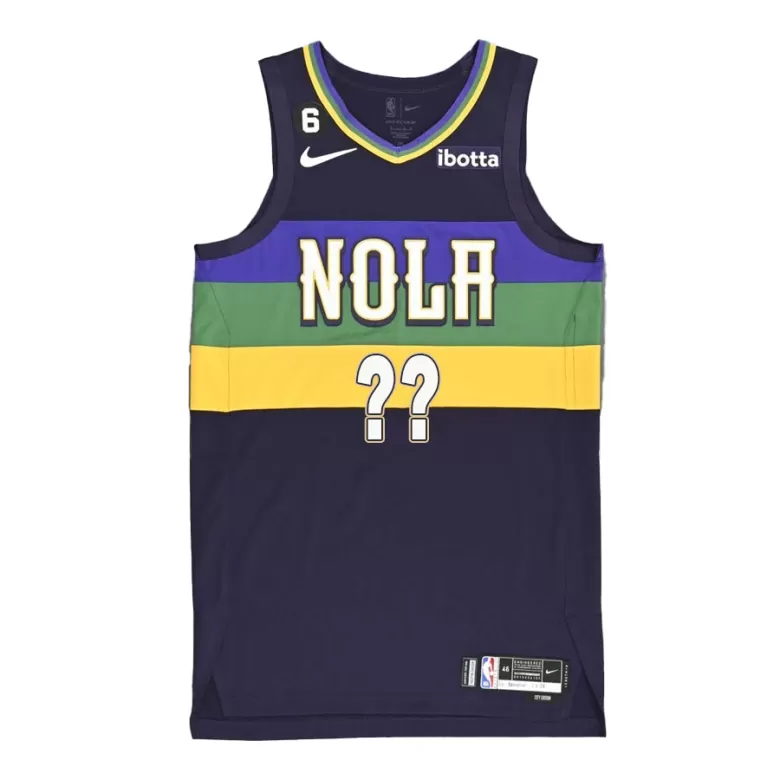 Men's New Orleans Pelicans Swingman Custom NBA  Jersey - City Edition 2022/23 - buybasketballnow