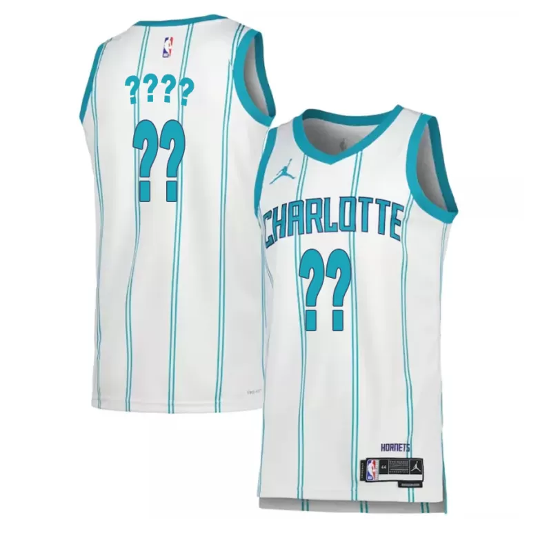 Men's Charlotte Hornets Swingman NBA custom Jersey - Association Edition2022/23 - buybasketballnow