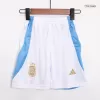 Kid's Argentina Home Soccer Jersey Kit(Jersey+Shorts) 2024 - buybasketballnow