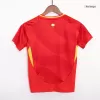 Kid's Spain Home Soccer Jersey Kit(Jersey+Shorts) Euro 2024 - buybasketballnow