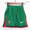 Kid's Portugal Home Soccer Jersey Kit(Jersey+Shorts) Euro 2024 - buybasketballnow