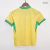 Kid's Brazil Home Soccer Jersey Kit(Jersey+Shorts) Copa America 2024 - buybasketballnow