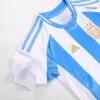 Kid's Argentina Home Soccer Jersey Kit(Jersey+Shorts) 2024 - buybasketballnow