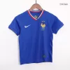 Kid's France Home Soccer Jersey Kit(Jersey+Shorts) Euro 2024 - buybasketballnow