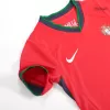 Kid's Portugal Home Soccer Jersey Kit(Jersey+Shorts) Euro 2024 - buybasketballnow