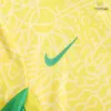 Kid's Brazil Home Soccer Jersey Kit(Jersey+Shorts) Copa America 2024 - buybasketballnow