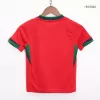 Kid's Portugal Home Soccer Jersey Kit(Jersey+Shorts) Euro 2024 - buybasketballnow