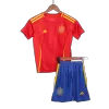 Kid's Spain Home Soccer Jersey Kit(Jersey+Shorts) Euro 2024 - buybasketballnow