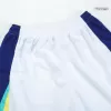 Kid's Brazil Away Soccer Jersey Kit(Jersey+Shorts) Copa America 2024 - buybasketballnow