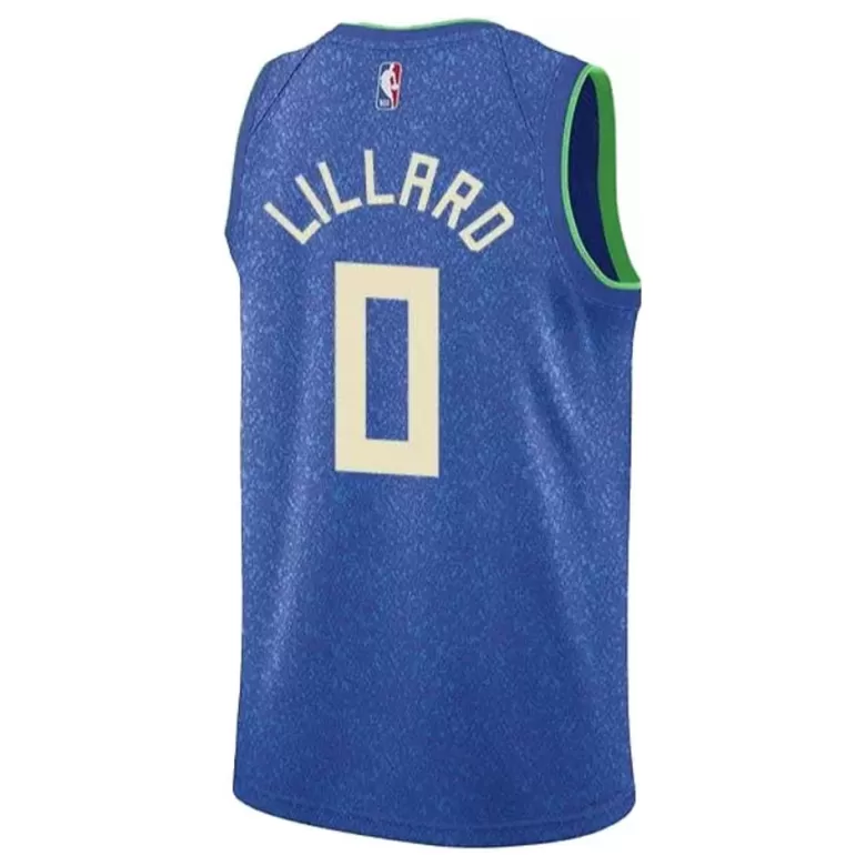 Men's Damian Lillard #0 Milwaukee Bucks NBA Jersey - City Edition 2023/24 - buybasketballnow