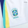 Kid's Brazil Away Soccer Jersey Kit(Jersey+Shorts) Copa America 2024 - buybasketballnow