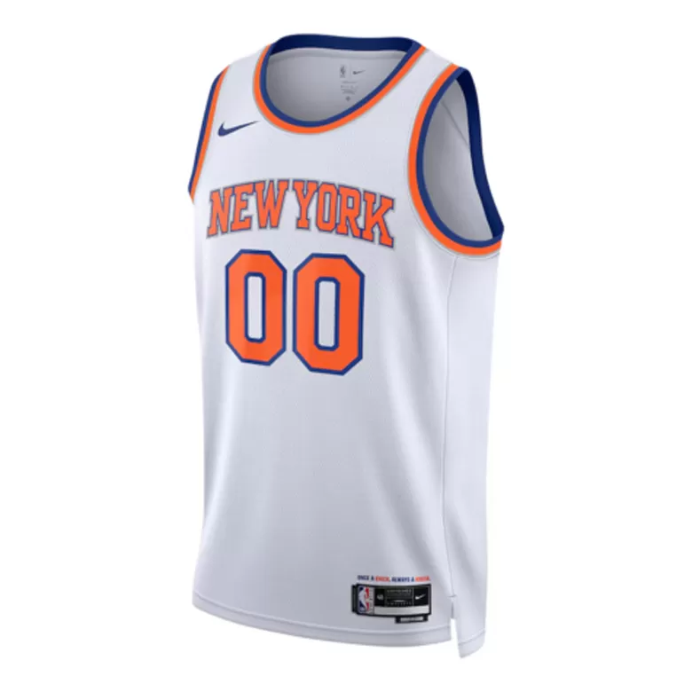 Men's New York Knicks Swingman NBA custom Jersey - Association Edition - buybasketballnow