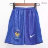 Kid's France Away Soccer Jersey Kit(Jersey+Shorts) Euro 2024 - buybasketballnow