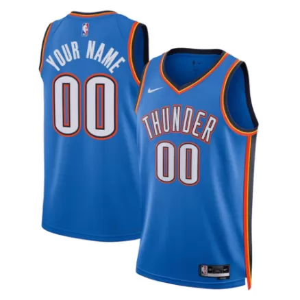 Men's Oklahoma City Thunder Swingman NBA custom Jersey - Icon Edition - buybasketballnow