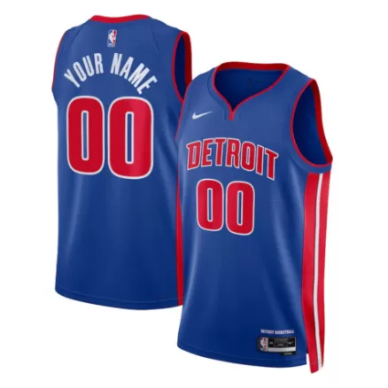 Men's Detroit Pistons Swingman NBA custom Jersey - Icon Edition - buybasketballnow