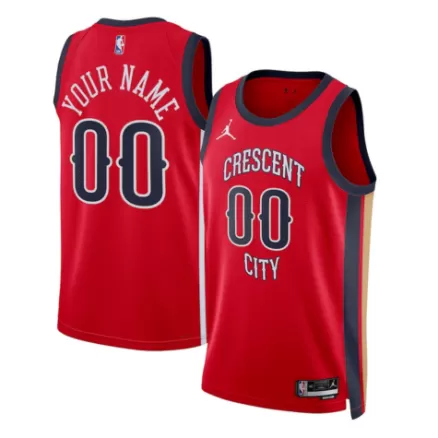 Men's New Orleans Pelicans Swingman NBA custom Jersey - Statement Edition - buybasketballnow