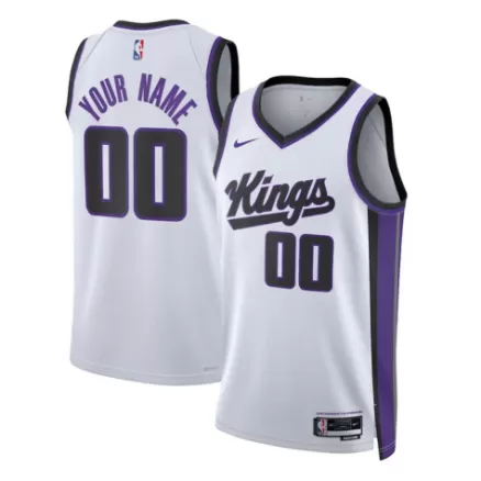 Men's Sacramento Kings Swingman NBA custom Jersey - Association Edition - buybasketballnow