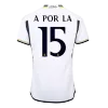 A POR LA #15 Real Madrid Home Soccer Jersey 2023/24 - buybasketballnow