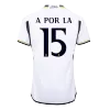 Authentic A POR LA #15 Real Madrid Home Soccer Jersey 2023/24 - buybasketballnow