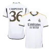 CAMPEONES #36 Real Madrid Home Soccer Jersey 2023/24 - buybasketballnow